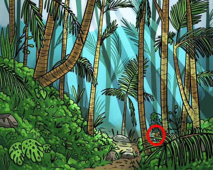 ထူးခွားတဲ့လူများအတွက် optical oldus: 9 စက္ကန့်အတွင်းသစ်တောထဲမှာကျားတစ်ကောင်ကိုရှာရန်လိုအပ်သည်