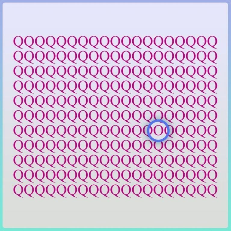 စိန်ခေါ်မှုရှိသော IQ ပဟေ of ိ - ကံကောင်းသူများသာလျှင်ဝှက်ထားသောစာလုံးကိုရှာတွေ့လိမ့်မည်။