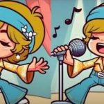 Super IQ စစ်ဆေးမှု – 37 စက္ကန့်အတွင်းသီချင်းဆိုသည့်မိန်းကလေးပုံ 1 ကွဲပြားခြားနားမှုများကိုရှာပါ